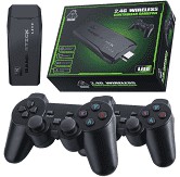 Game Stick Lite 4K Ultra Hd 2.4G Wireless Controle sem fio