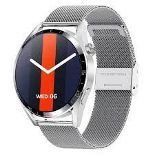 Relógio Smartwatch Tec GT3 Pro Bluetooth/ NFC / Anatel (Pulseira Malha de Metal)