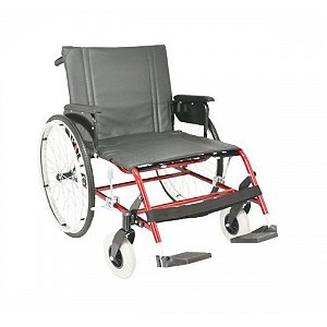 Cadeira de rodas Gazela Obeso até 200 kg - Ortobras