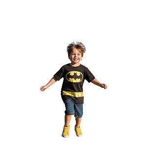 camiseta batman infantil titans go menino preta estampa estilosa 100% algodão tamanhos 6 a 8