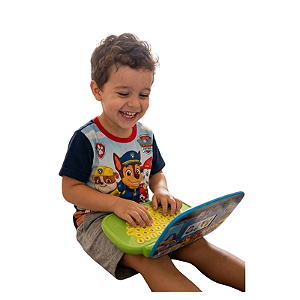 brinquedo patrulha canina infantil educativo musical divertido mini game bilingue 3 a 4 anos