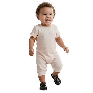 sandália bebê preto unissex material PVC design moderno confortável tamanhos 17 a 24