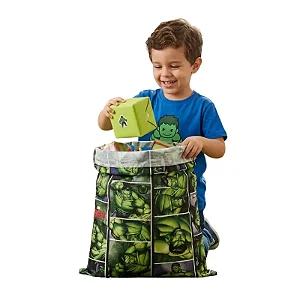 saco de presente menino personagens hulk laminado unidade tamanho 45cm x 59cm