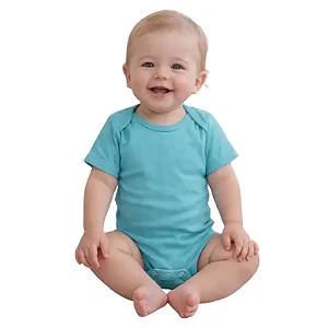 body algodão bebê liso unissex 100% algodão suedine manga curta várias cores tamanho G