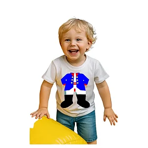 camiseta temática pequeno principe menino branca customizada 100% algodão tamanhos 2 a 10