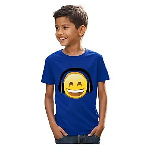camiseta infantil fone de ouvido customizada divertida 100% algodão macia várias cores tamanhos 2 a 10 anos