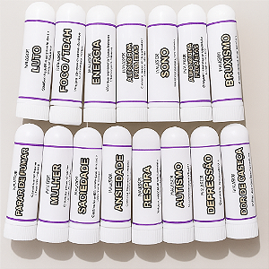 Aromastick | Inalador de Aromaterapia com Blends Naturais de Óleos Essenciais Variados | Leve & Prático