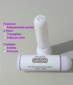 Inalador de Aromaterapia Aromastick com Óleos Essenciais Sono