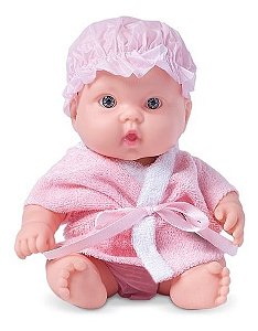 Boneca Nenequinha Bebezinhos Com Roupinha De Banho
