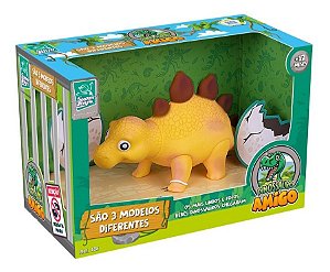 Dinossauro Amigo Super Toys Kit Com 4 Peças - 291