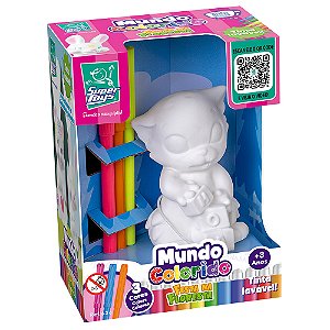 Brinquedo Festa Na Floresta Gatinho Mundo Colorido