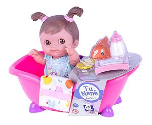Boneca Na Banheira Com Acessórios Tu Nenê