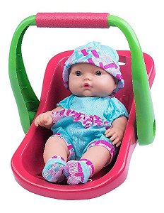 Boneca Bebê Conforto La New Reborn Menina Infantil - Cotiplás