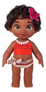 Boneca Original Moana Bebê Linda Da Cotiplas