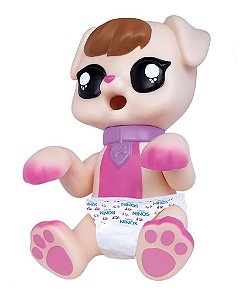 Coleção Pet Love Cachorrinhos Da Cotiplás Rosa