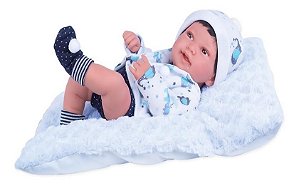 Bebê Reborn Anny Doll Baby Menina Cotiplás 2441 - Chic Outlet - Economize  com estilo!