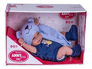 Boneca Anny Doll Baby Menino Cotiplás