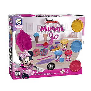 Brinquedo Massinha Minnie Disney Doceria