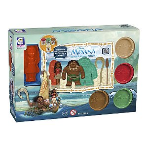 Brinquedo Moana e Maui Massinha Disney