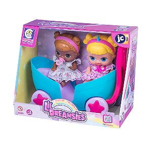 Boneca Coleção Lil Dreamsies Carrinho De Passeio