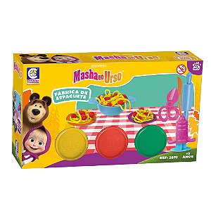 Brinquedo Masha e o Urso Fábrica De Espaguete