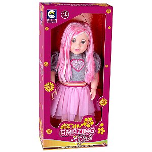 Boneca Amazing Girls Com Saia De Tule