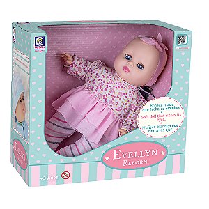 Boneca Evellyn Reborn Menina