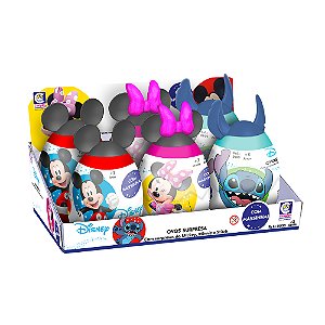 Brinquedo Display Ovo Surpresa Stitch Mikey e Minnie