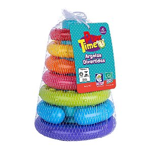 Brinquedo Play Time Argolas Divertidas