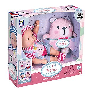 Boneca Love Bebê By Cotiplás Minha Naninha Menina