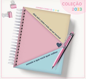 AGENDAS FEMININAS (COLEÇÃO CANDY)