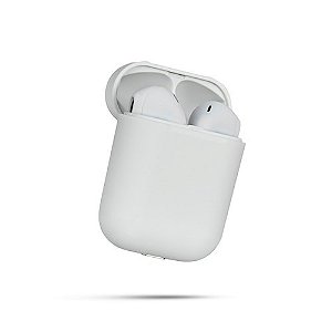 Fone de Ouvido Sem Fio Wireless Bluetooth InPods 12 Branco