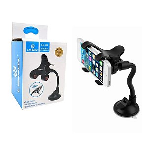Suporte p/ Celular Veicular c/ Ventosa Ajustável
