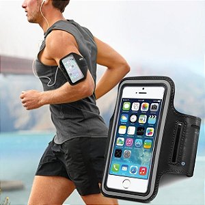 Braçadeira p/ Celular até 6,3 Polegadas Ideal p/ Corrida e Caminhada