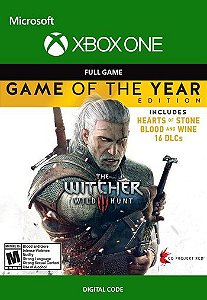The Witcher 3: Wild Hunt Xbox One Digital 25 Código Dígitos
