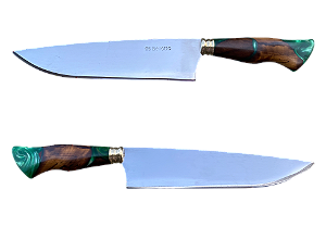 Faca Classic 8" - Aço Inox -  Verde