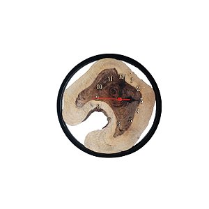 Relógio de Parede de Madeira Ecológica Rustico 0039