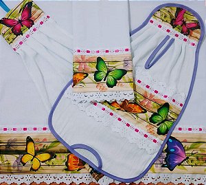 Kit Puxa Saco (Borboleta)