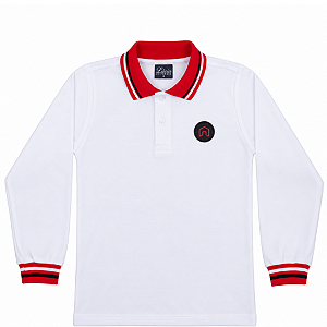 11 RED HOUSE FUNDAMENTAL CAMISETA POLO MANGA LONGA
