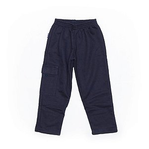 56 LINHA TUDO AZUL CALÇA MOLETON LISO