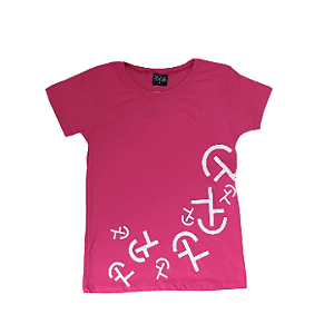 20 ALEF PERETZ CAMISETA DRYFIT BABYLOOK ROSA