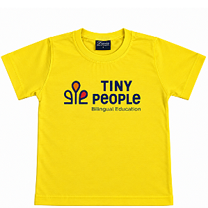 10 TINY PEOPLE CAMISETA MANGA CURTA AMARELA