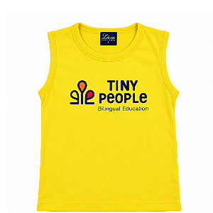 11 TINY PEOPLE CAMISETA REGATA AMARELA