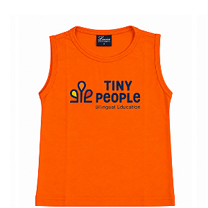14 TINY PEOPLE CAMISETA REGATA LARANJA