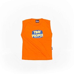 14 TINY PEOPLE CAMISETA REGATA LARANJA