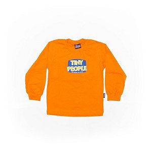 15 TINY PEOPLE CAMISETA MANGA LONGA LARANJA