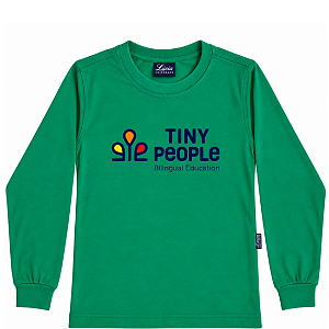 21 TINY PEOPLE CAMISETA MANGA LONGA VERDE