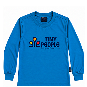 24 TINY PEOPLE CAMISETA MANGA LONGA AZUL