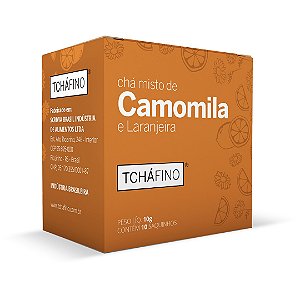 Chá de Camomila Com Laranjeira - Sachê 10un