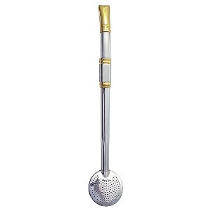 Bomba de Inox Banhada com Área de Gravação